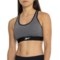 Reebok Challenger Sports Bra - High Impact in Charcoal Heather