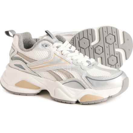 Reebok Charge Sneakers (For Women) in Silver/ White/ Pure Grey 1/ Pure Grey 2/ Pure Grey