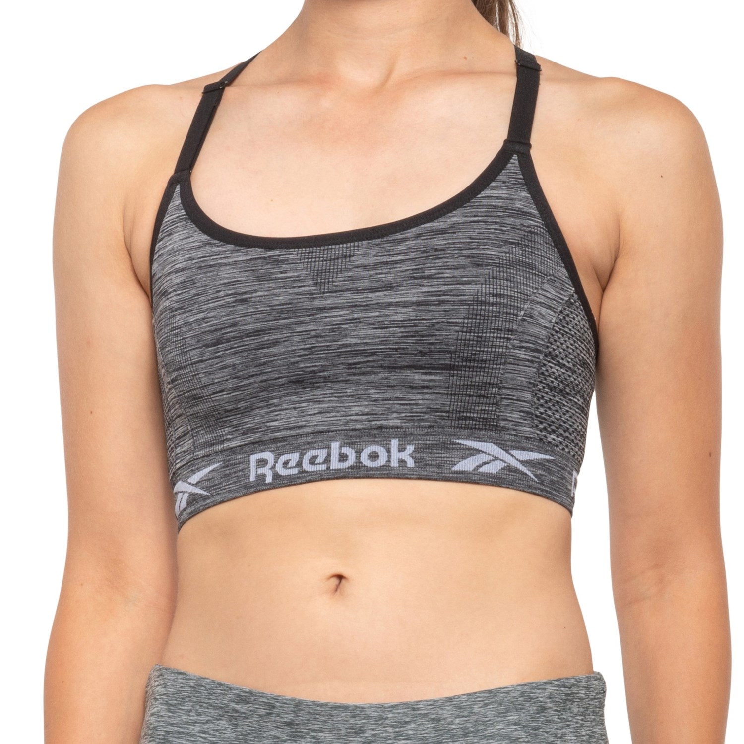 reebok women's seamless sports bra