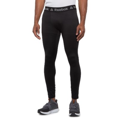 reebok running tights mens