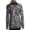 JL764_2 Reebok Ellipse Printed Shirt - Full Zip, Long Sleeve (For Women)