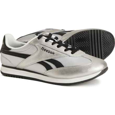 Reebok Fiori Sneakers (For Women) in Silver/White/Black