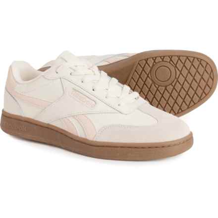 Reebok Forte Lounger Double Up Sneakers - Leather (For Women) in Cream