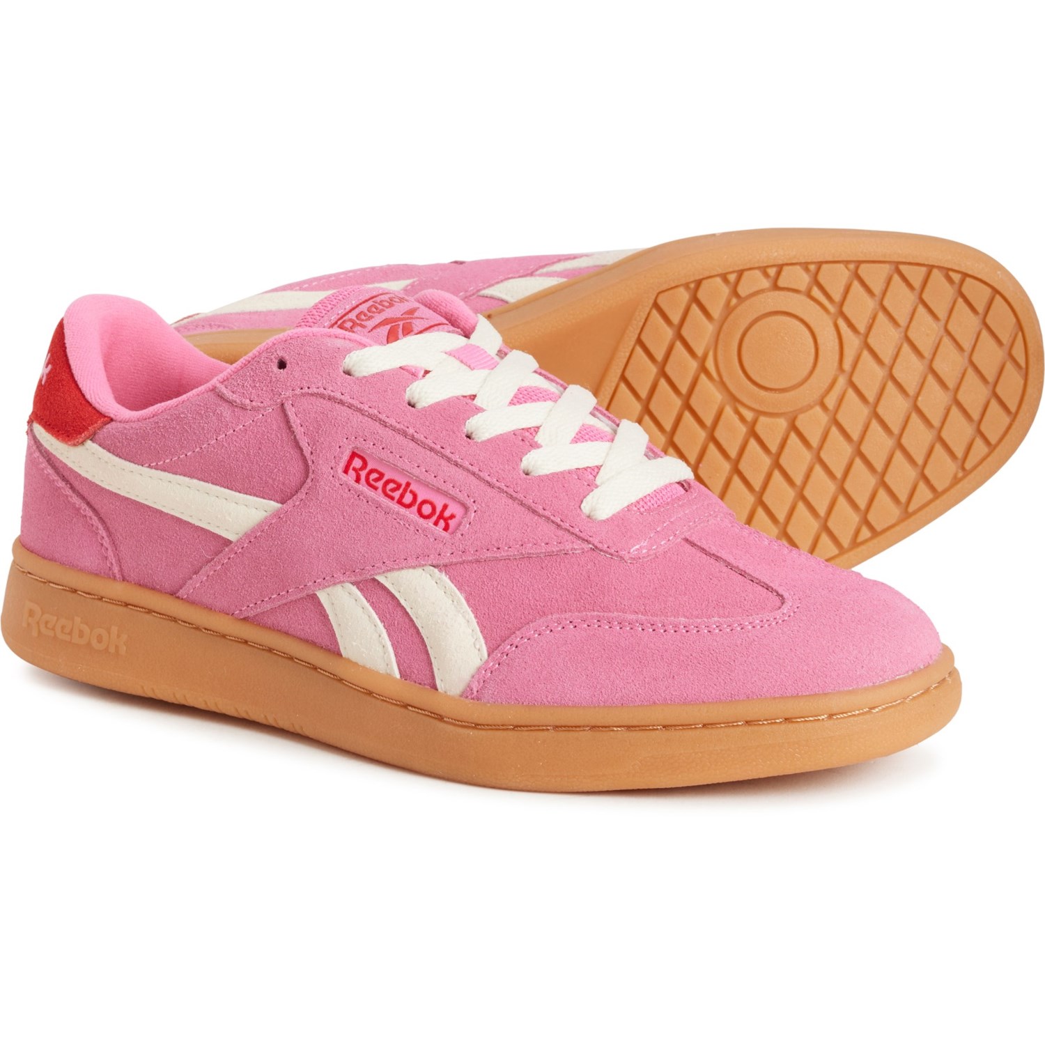 pink reebok shoes