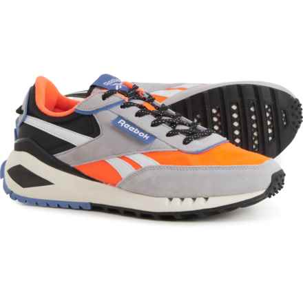 Reebok Forte Racer Shoes (For Men) in Grey/Orange Flare/Blue