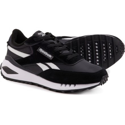 Reebok Forte Racer Sneakers (For Men) in Black/White/Reflective Black