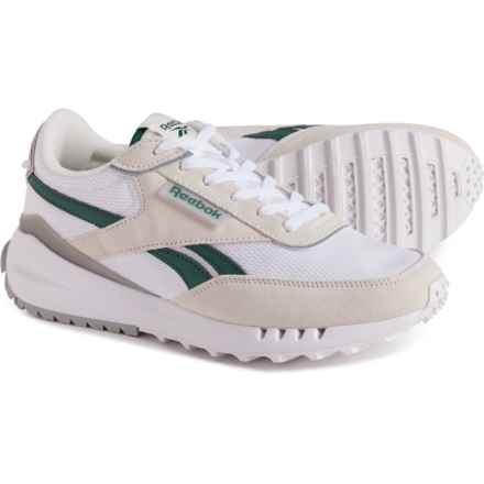 Reebok Forte Racer Sneakers (For Men) in White/Dark Green
