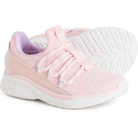 Reebok Girls Flight Line Sneakers - Slip-On in Lt Pink