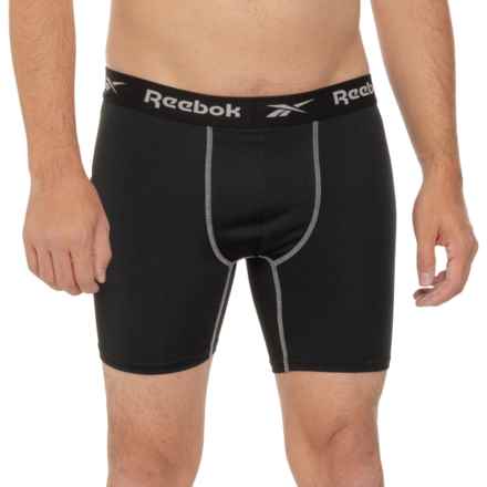 Reebok High-Performance Boxer Briefs - 4-Pack in Black/Black/Black/Black