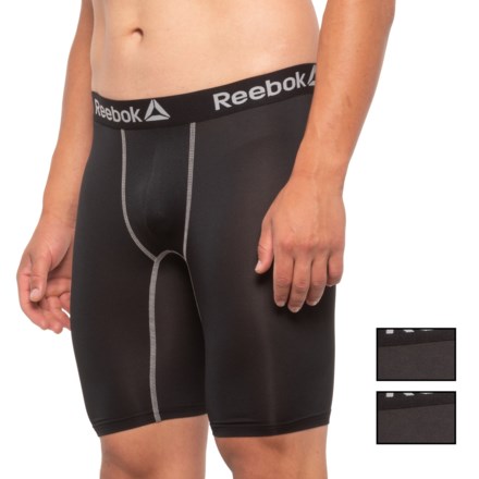 reebok performance long leg boxer briefs