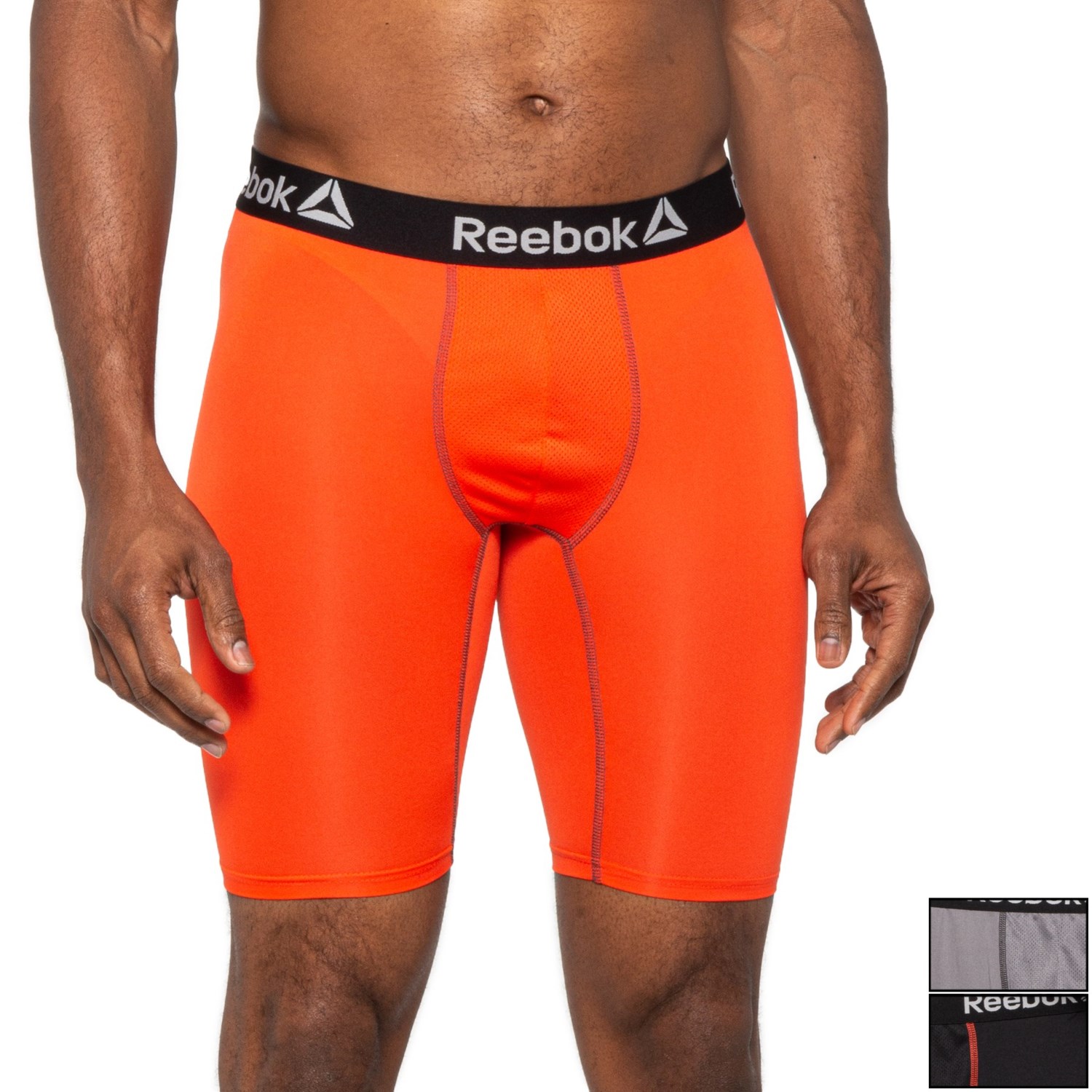 Reebok Long Leg Boxer Briefs (For Men 