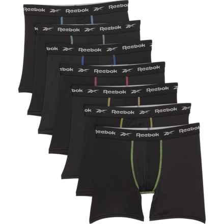 Reebok Performance Boxer Briefs - 7-Pack in Black