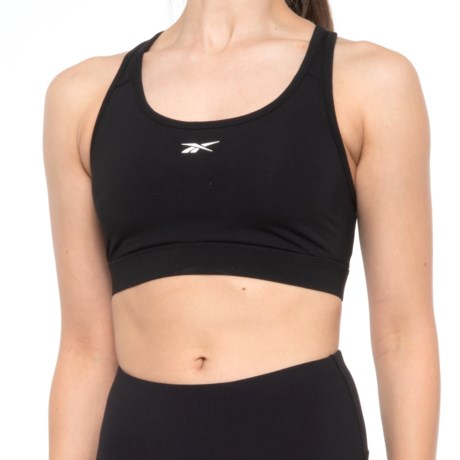 reebok racerback sports bra