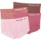 Reebok Seamless Panties - 4-Pack, Briefs in Pink Spacedye/Rosewine/Nutmeg/Withered Rose Jacqua