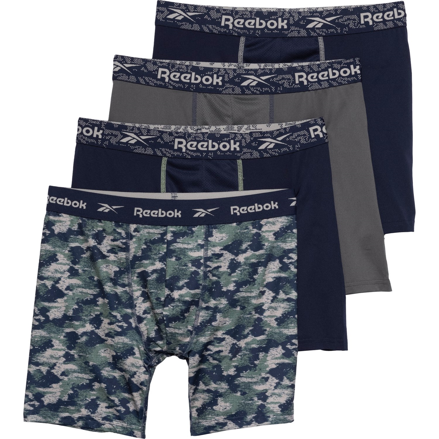 Reebok Sport-Performance Boxer Briefs - 4-Pack - Save 48%