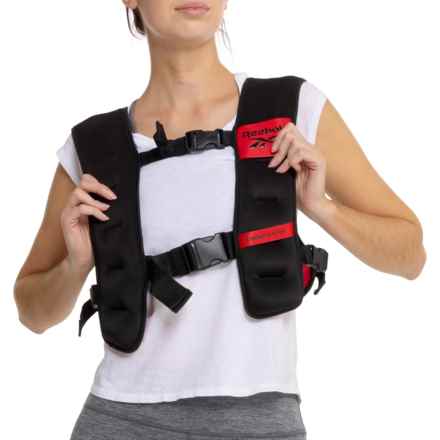 Reebok Strength Series Weighted Vest - 12 lb. in Black/Red