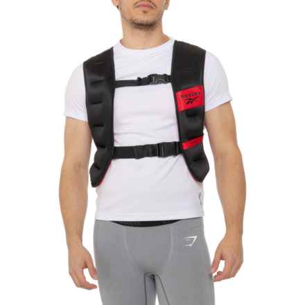 Reebok Strength Series Weighted Vest - 20 lb. in Black/Red