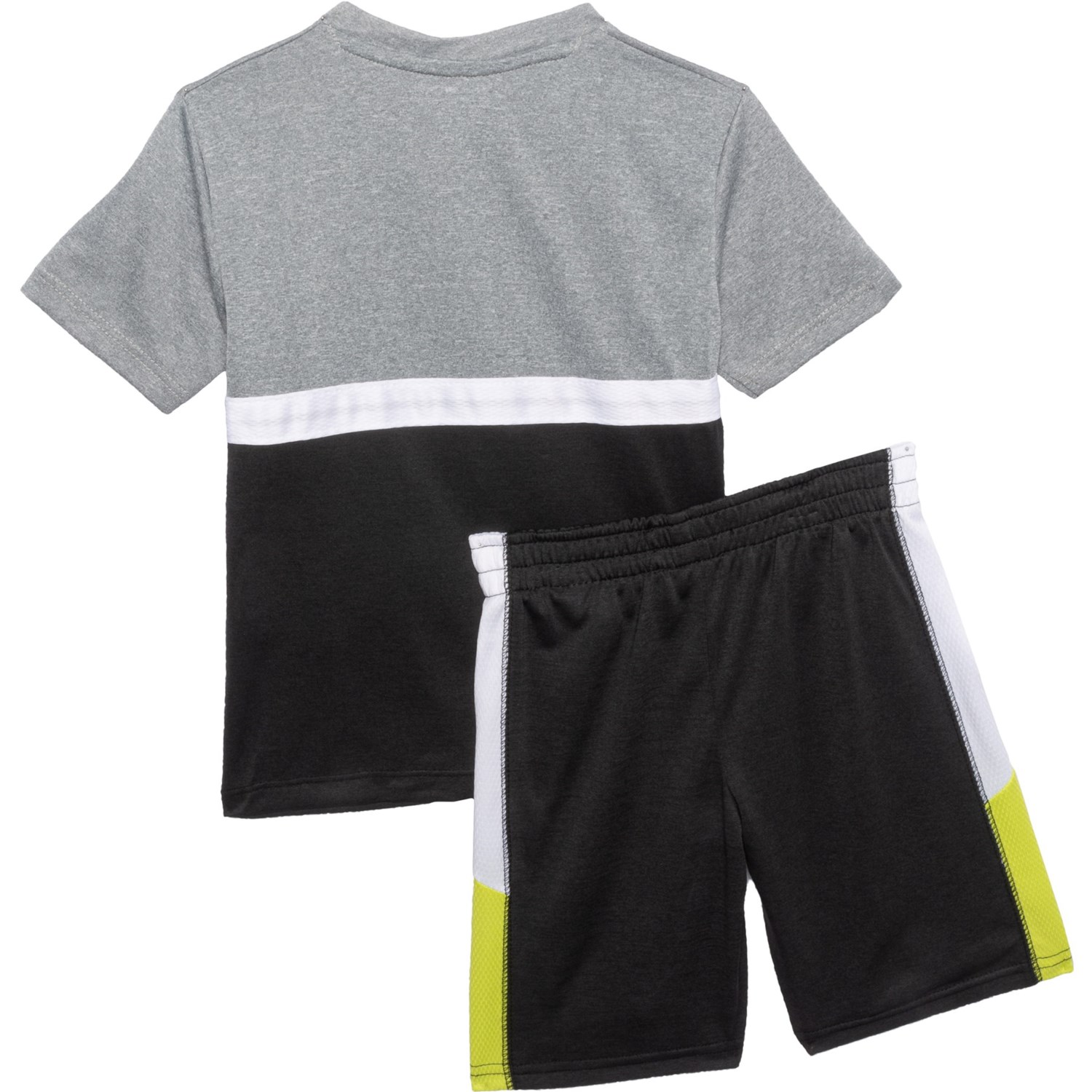 - Size 5 or Size 6 Boys Reebok Summer Outfit New Shirt, Shorts; Orange/Blue