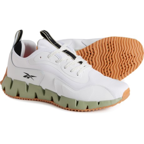 Reebok Zig Dynamica Running Shoes (For Men) in Zig Dynamica/White/Lt Green Grey