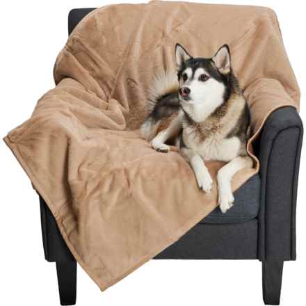 Reece and Riley Koda Waterproof Pet Throw Blanket - 50x70” in Nomad