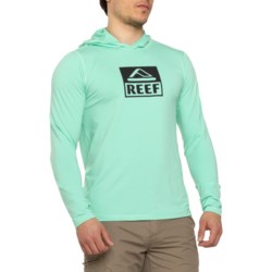 Reef Clemons Hooded Rash Guard - Long Sleeve in Electric Green