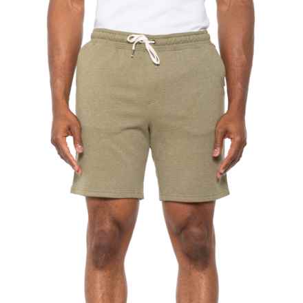 Reef Wade French Terry Shorts - 6.5” in Moss