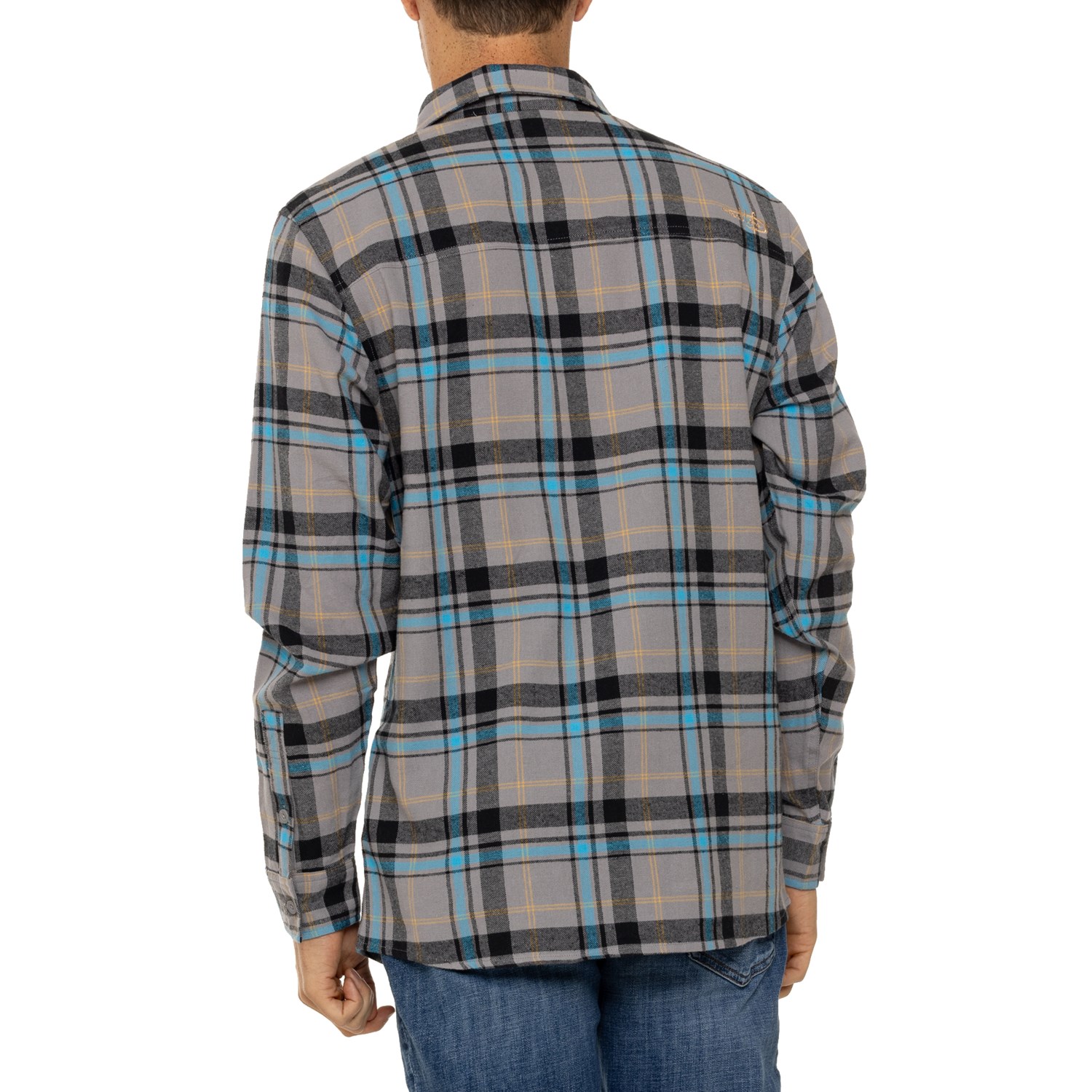 Reel Life Beachcamper Oliver Plaid Flannel Shirt Long Sleeve Save 75