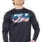 Reel Life Color Camo Sun Defender Shirt - UPF 50, Long Sleeve in Anthracite