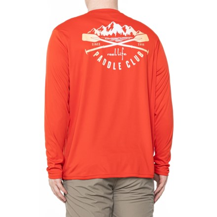 Reel Life Fishing Shirts Long Sleeve Uv in Clothing average savings of 62%  at Sierra