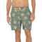 Reel Life Vortex Swim Trunks - UPF 50+ in Laurel Wreath