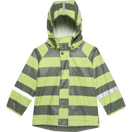 Reima Big Boys Vesi Rain Coat - Waterproof in Greyish Green