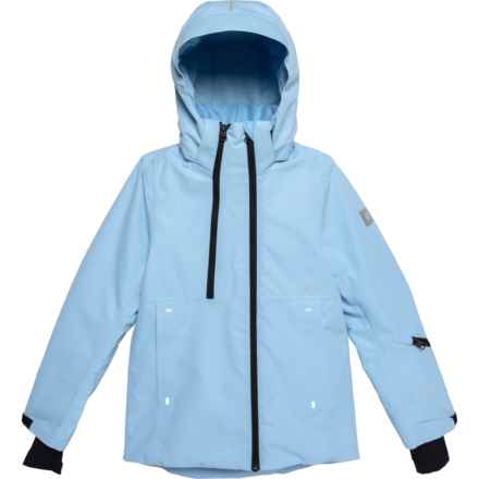 Reima Big Girls tec Posio Ski Jacket - Waterproof, Insulated in Frozen Blue