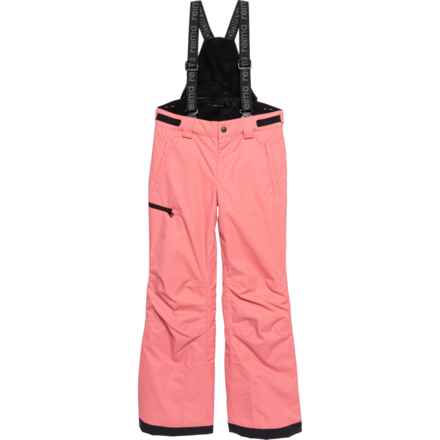 Reima Big Girls Terrie tec Snow Pants - Waterproof, Insulated in Pink Coral