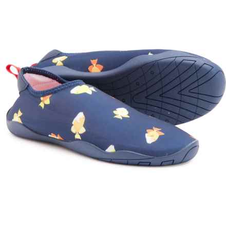 Reima Boys and Girls Lean Water Shoes - Slip-Ons in Navy