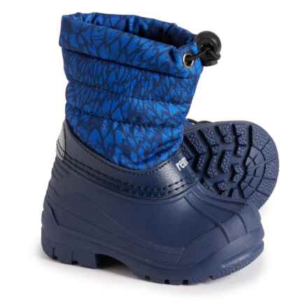 Reima Boys and Girls Nefar Winter Boots - Waterproof, Insulated in Navy
