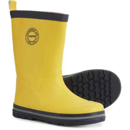 Reima Boys and Girls Taika 2.0 Rain Boots - Waterproof in Yellow