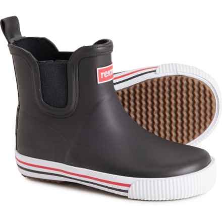 Reima Boys Ankles Rain Boots - Waterproof in Black