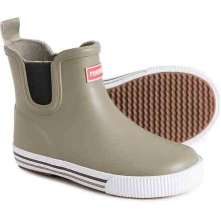 Reima Boys Ankles Rain Boots - Waterproof in Greyish Green
