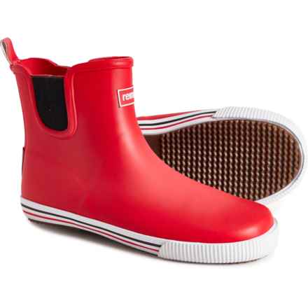 Reima Boys Ankles Rain Boots - Waterproof in Reima Red
