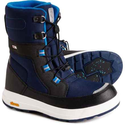 Reima Boys Laplander Winter Boots - Waterproof, Insulated in Navy