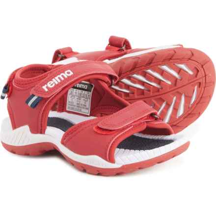 Reima Boys Ratas Sport Sandals in Reima Red