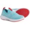 Reima Girls Bouncing Slip-On Shoes in Cyan Blue