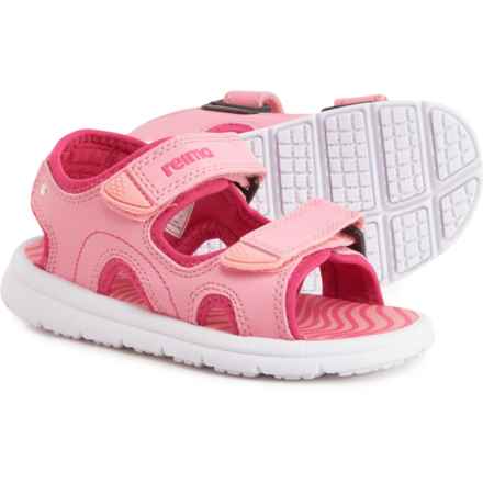Reima Girls Bungee Sport Sandals in Sunset Pink