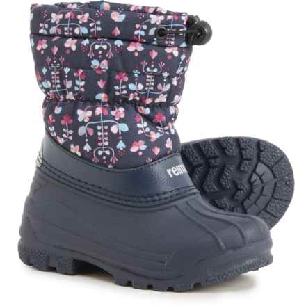 Reima Girls Nefar Winter Boots - Waterproof in Navy
