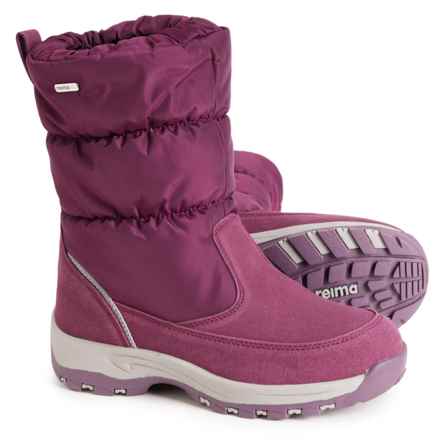 Reima Girls Vimpeli Winter Boots - Waterproof, Insulated in Deep Purple