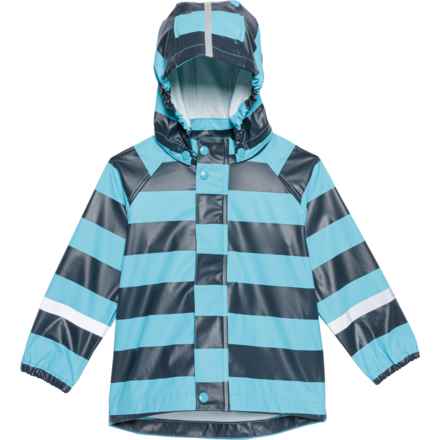 Reima Infant Boys Vesi Rain Coat - Waterproof in Blue Sky