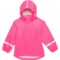 Reima Little and Big Girls Lampi Raincoat - Waterproof in Candy Pink