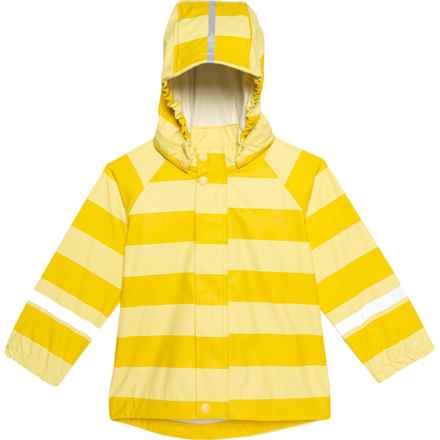 Reima Toddler Girls Vesi Rain Coat - Waterproof in Light Banana