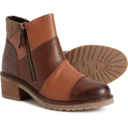 Remonte Aida Chelsea Boots - Leather (For Women) in Chestnut/Amaretto/Brown/Brown