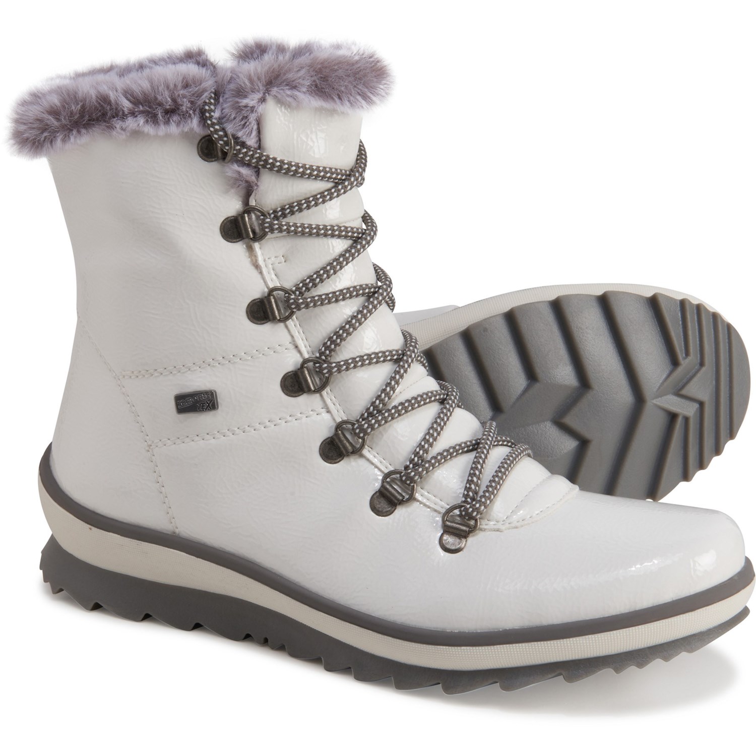 faux fur lined womens boots